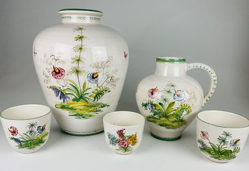 Set von ulmer keramik design - set,