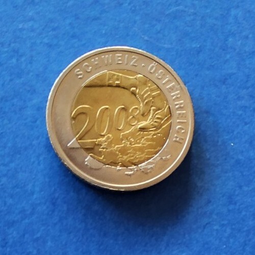 Münze medaille fussball em - -,