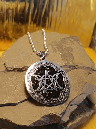 Pentagramm halskette silber - pentagramm,