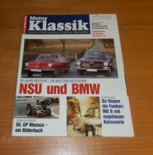 Motor Klassik 5/1992, MG B neue Karrosserie, 50. GP Monaco Bilderbuch, Bertone