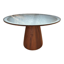 Walter Knoll Beistelltisch Foster Rund Platte Stahl Matt 