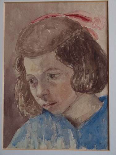 Mädchenbildnis 1923.