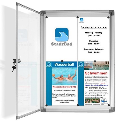 Innenschaukasten - , in