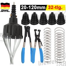 Achsmanschetten Druckluft Spreizer Klemmzange +24 Klemms Faltenbalg Montagekegel