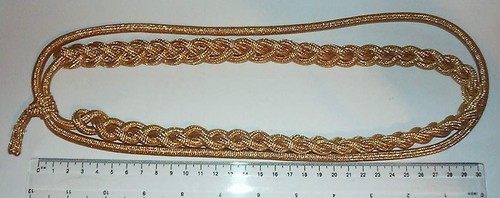 Fangschnur goldfarben
