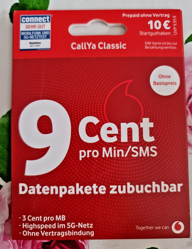 Vodafone prepaid callya - prepaid,