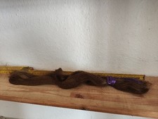 unbehandelter Echthaar Zopf geflochten 48 cm ca 70 g Haar Haare