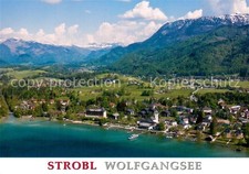 Strobl Panorama Wolfgangsee Alpen