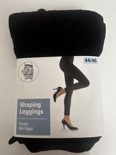 Damen legging 46 schwarz - damen,