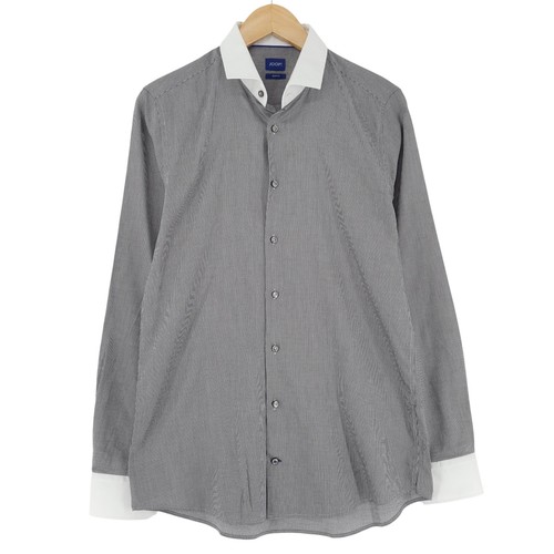Joop herren hemd grau slim - grau,