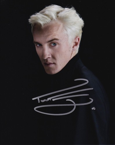 Tom felton signed autograph - signed,