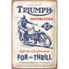 Blechschild TRIUMPH