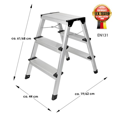 Alu trittleiter aluleiter - alu,