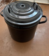 Riesiger Emaille Einwecktopf | EMAIL Topf | Einkochtopf | Kochtop