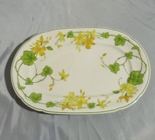 Geranium " alte Serie " v. Villeroy & Boch , Servierplatte 33x23 cm (DB)