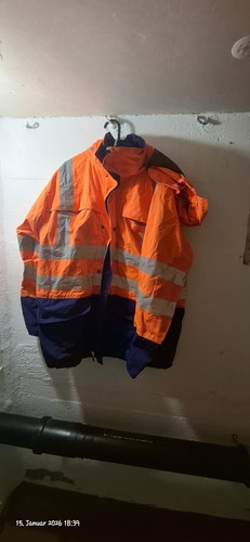 Arbeitsjacke winter warnoptik - ,