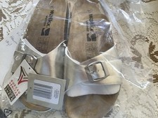 Sandalen Größe 38 Neu Silber 