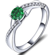 Verlobungsring Ehering Silber