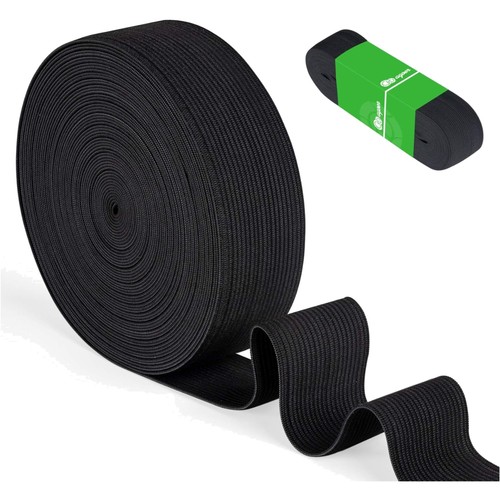 Gummiband schwarz 30mm - schwarz,
