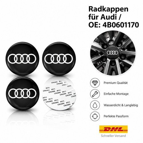 Für audi radnaben aufkleber - radnaben,