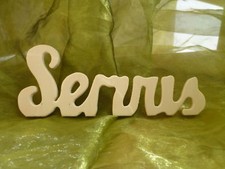 Dekoration Schriftzug Servus