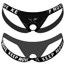 DE Herren String Riemchen Slip Jock Jockstrap Harness Clubwear Thong Unterwäsche