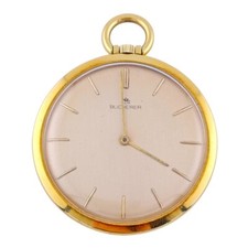 Bucherer - 18K / 750 Gold 39gr Taschenuhr 116255 28 2