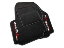 VELOURS FUßMATTEN für FORD MONDEO MK2 (1996 - 2000) + 4x MONDEO Edition