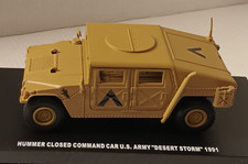 Hummer closed Command Car - US Army Desert Storm 1991 - 1:43 Schuco 3246373