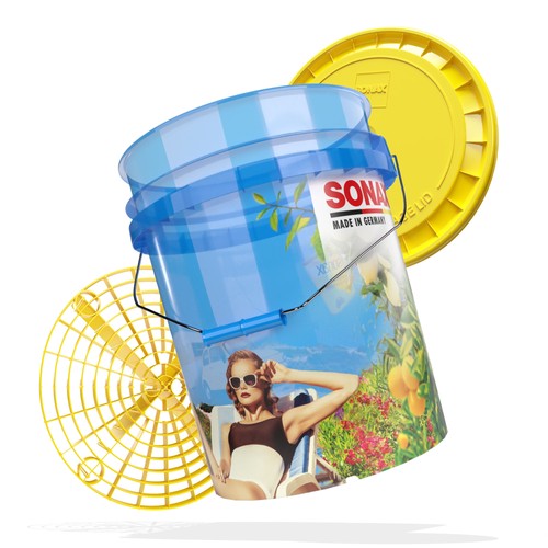 Auto wascheimer set - wascheimer, sonax