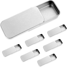 6 Stück Kleine Metalldosen