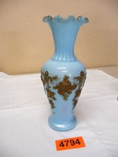 4794.   Alte Vase Opalglas Biedermeier  Blumenvase Deko Vase