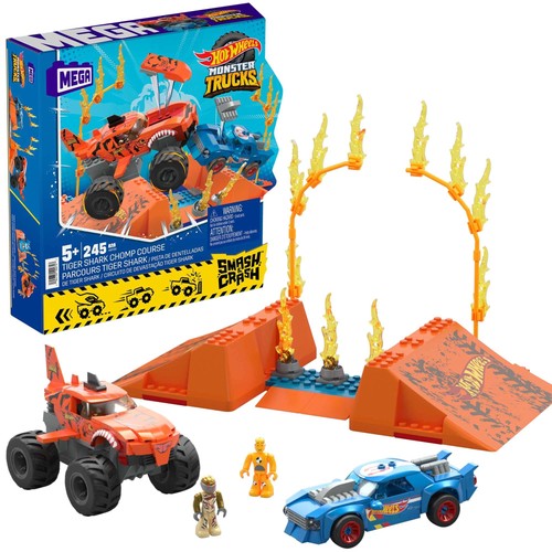 Mega hot wheels tiger shark - hot,