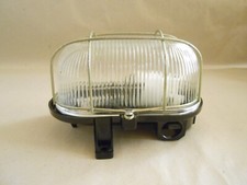 DDR Bakelit Bunkerlampe Kellerlampe Fabriklampe Stalllampe Loft Industriedesign