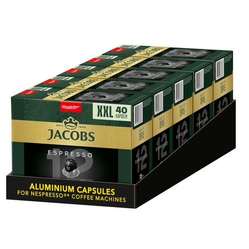 Jacobs kapseln espresso - espresso, 12
