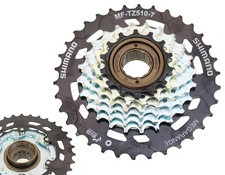 Shimano 7 Fach Schraubkranz 14-34 MF-TZ500 Megarange Schraubzahnkranz Tourney TZ