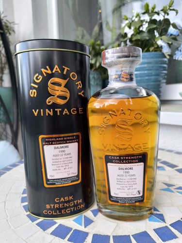 Dalmore signatory vintage 1990 - dalmore,