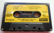 MUSIKKASSETTE ANDY DIMES SPIELT WELTHITS AN DER ELECTRONIC ORGEL