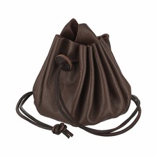 Lederbeutel aus Nappaleder - Mittelalter LARP Reenactment Geldbeutel Geldkatze