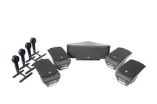 ✅5x JBL SCS 200 SAT Lautsprecher Boxen mit Tischständer Schwarz✅