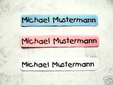Wäscheetiketten, Namensschilder , Wäscheschilder mit Ihrem Namen bedruckt !!!