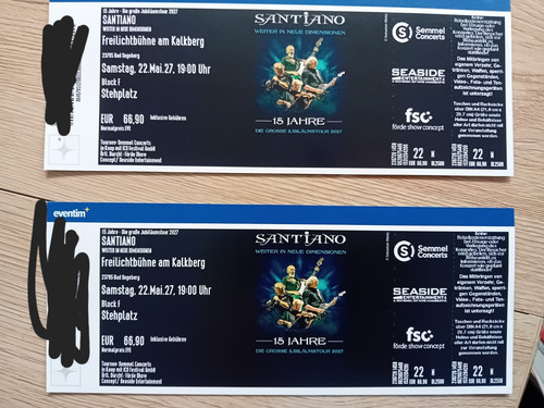 Santiano eintrittskarten - santiano,