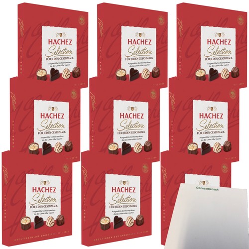 Hachez schokolade selection - schokolade,