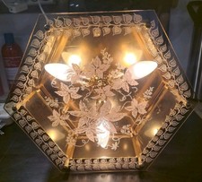 Messing / Metall Deckenlampe