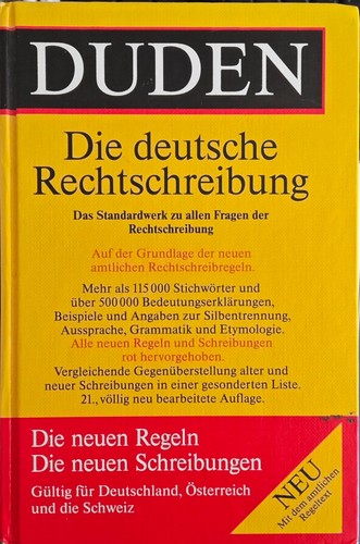 Duden die deutsche - duden,