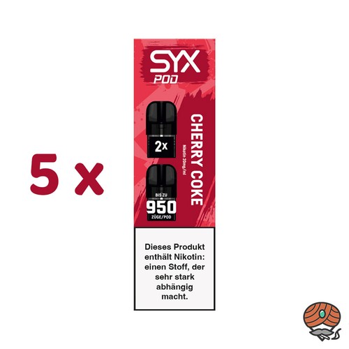 Syx pod cherry coke 20mg - pod, coke,