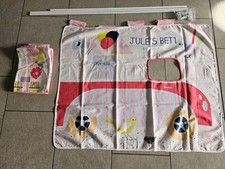 Paidi Vorhang Set Für Kinderbett / Hochbett Motiv: Holiday Rosé - Nr. 1584420