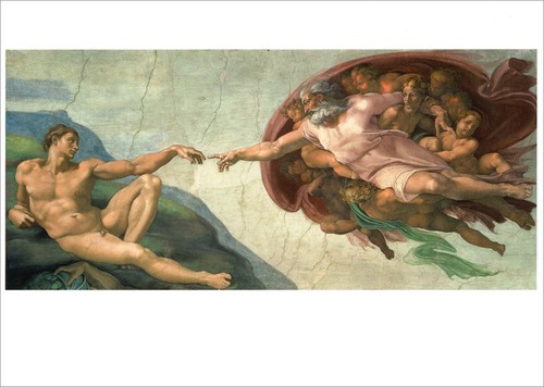 Kunstkarte michelangelo die - kunstkarte,