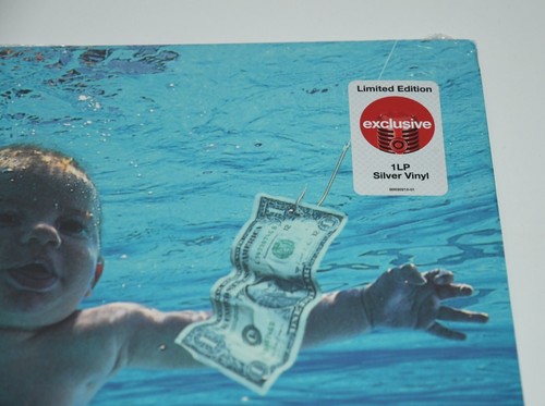 Nirvana nevermind silver - nirvana:,