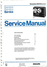 Service Manual-Anleitung für Philips N 4419 